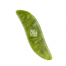 S Shape Nature Jade Stone Gua sha Scraping Tool